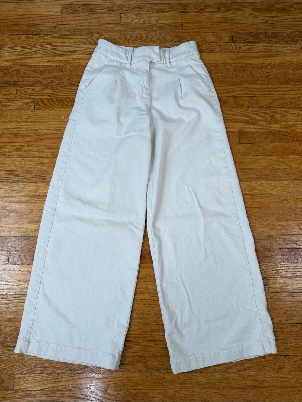 American Eagle Outfitters Cream Trousers